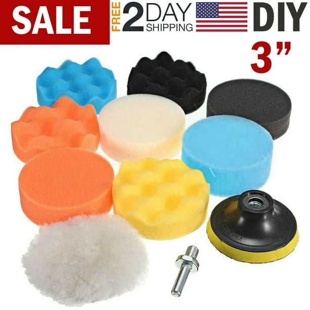 Car Buffing Pads Polishing Waxing Sponge Buffer Set Foam Polisher Kit for Drill Car Buffing Pads Polishing Waxing Sponge Buffer Set Foam Polisher Kit for Drill